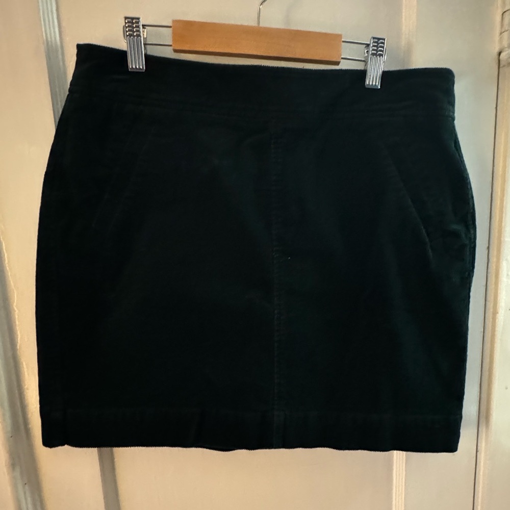 LOFT Green Mini Skirt
